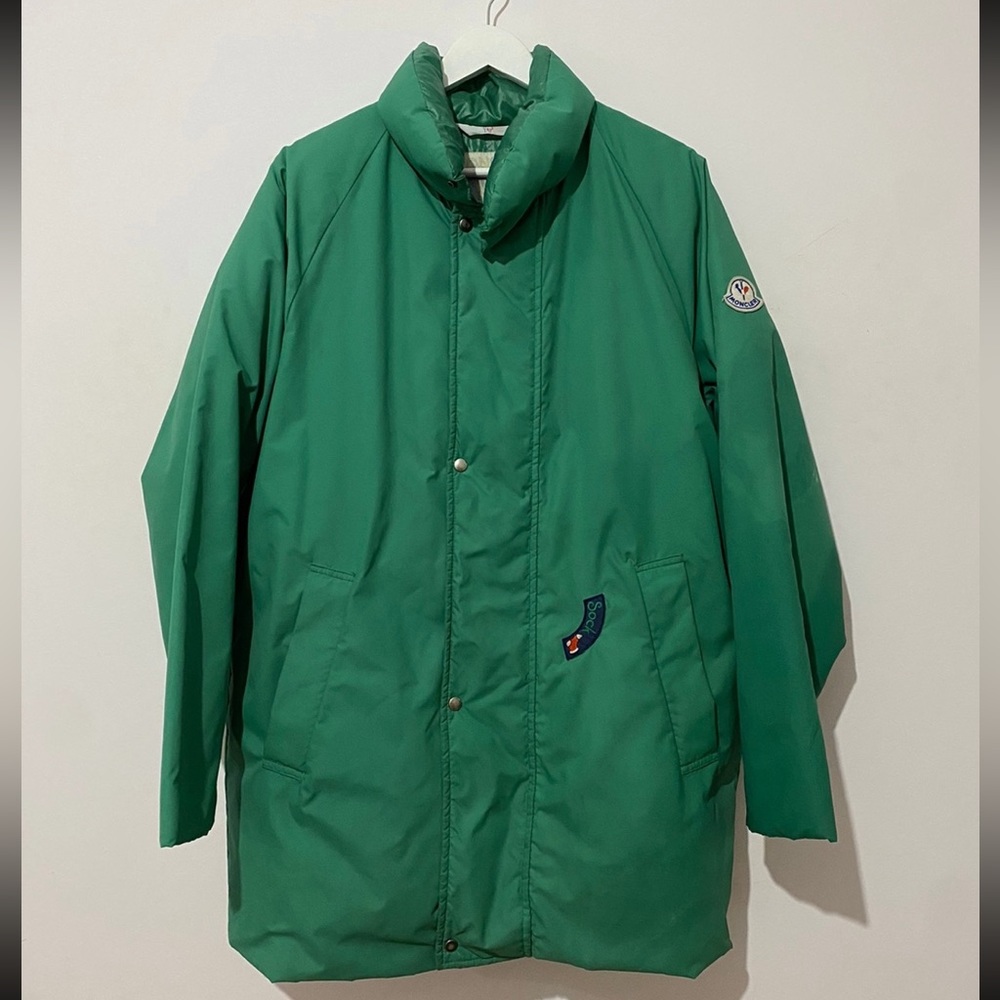 Vintage Green Moncler. Guaranteed you’ll be the only one to have it.